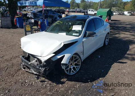 2014 Infiniti Q50 Premium from USA, damaged, VIN JN1BV7AR8EM684119